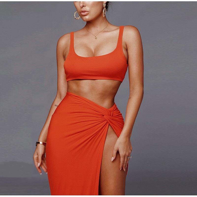 Sexy Women Strapless 2 Pieces Dresses-Sexy Dresses-Free Shipping at meselling99