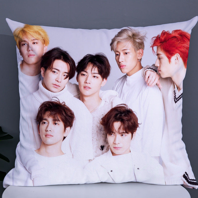Cusotm BTS Double Sided Photo Pillow-bts(11)-45*45cm-Free Shipping at meselling99