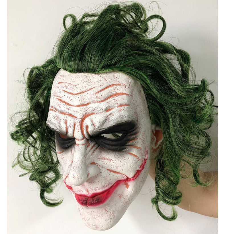 Happy Halloween Cosplay Clown Joker Latex Mask-For Halloween-Free Shipping at meselling99
