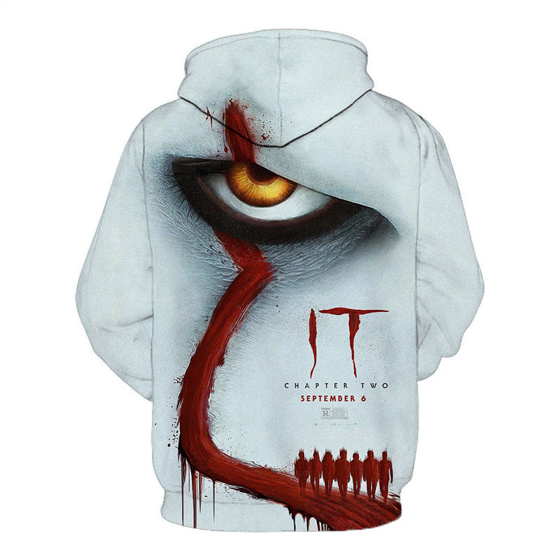 Halloween Clown 3D Prints Casual Hoodies-Sweaters-Free Shipping at meselling99