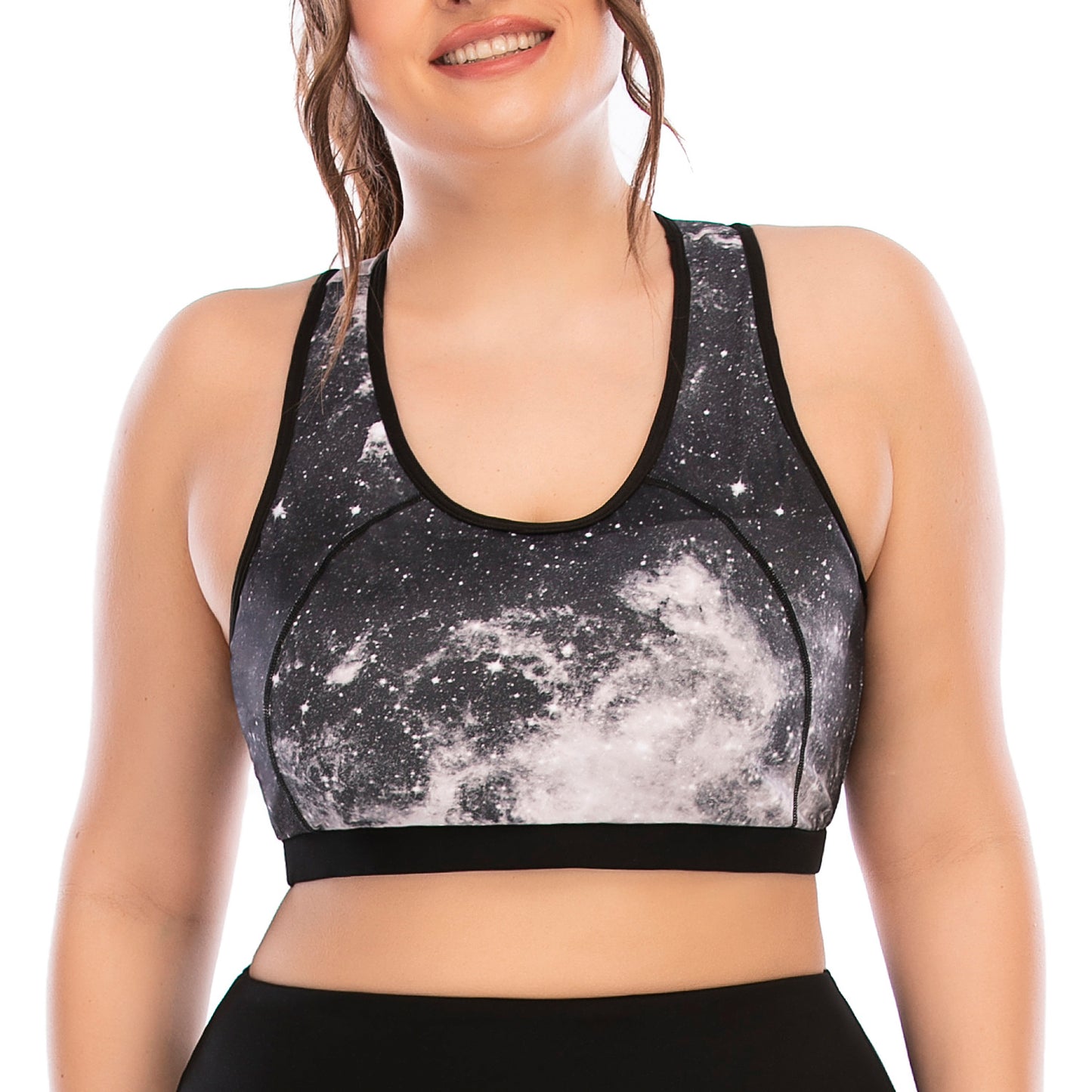Plus Size Doing Exercise Yoga Suits and Activewear-Bra-L-Free Shipping at meselling99