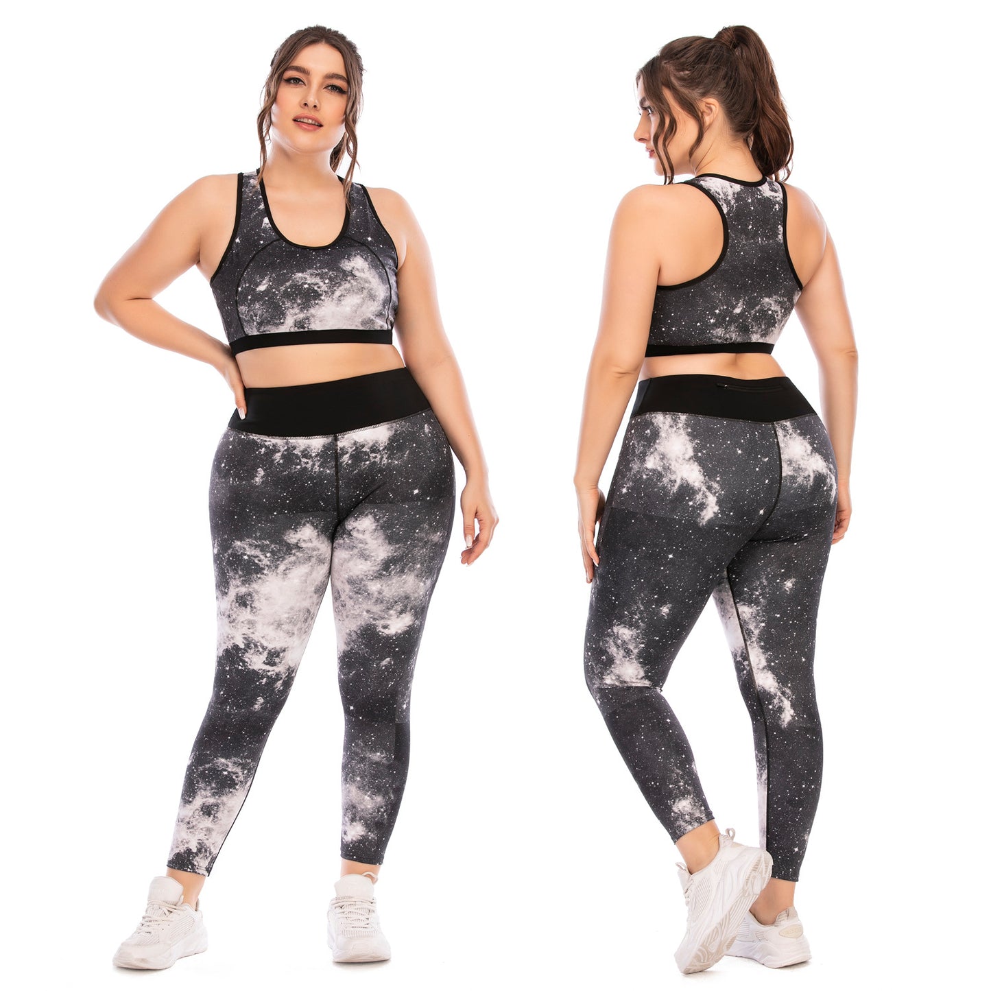 Plus Size Doing Exercise Yoga Suits and Activewear--Free Shipping at meselling99