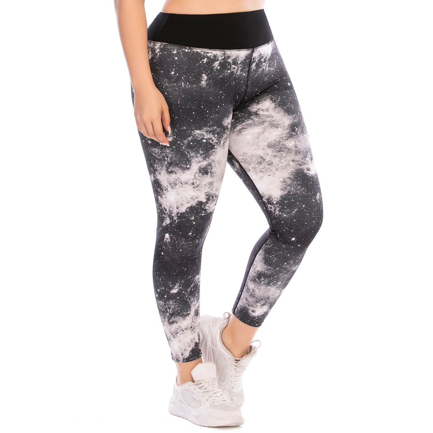 Plus Size Doing Exercise Yoga Suits and Activewear-Leggings-L-Free Shipping at meselling99