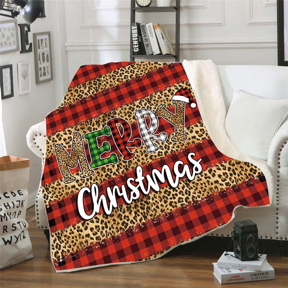 Double Thick Warm Throw Blankets for Christmas-Blankets-5-60*80 inches-Free Shipping at meselling99