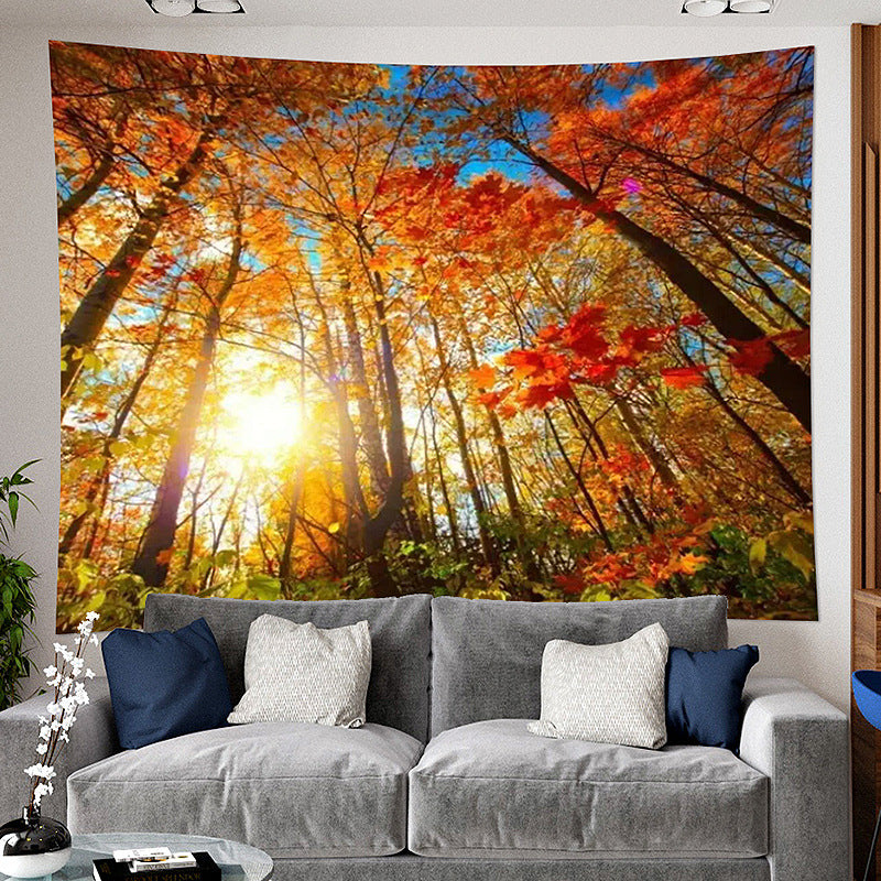3D Forest Print Home Decorative Hanging Wall Tapestry-wall art-Style5-150x130-Free Shipping at meselling99