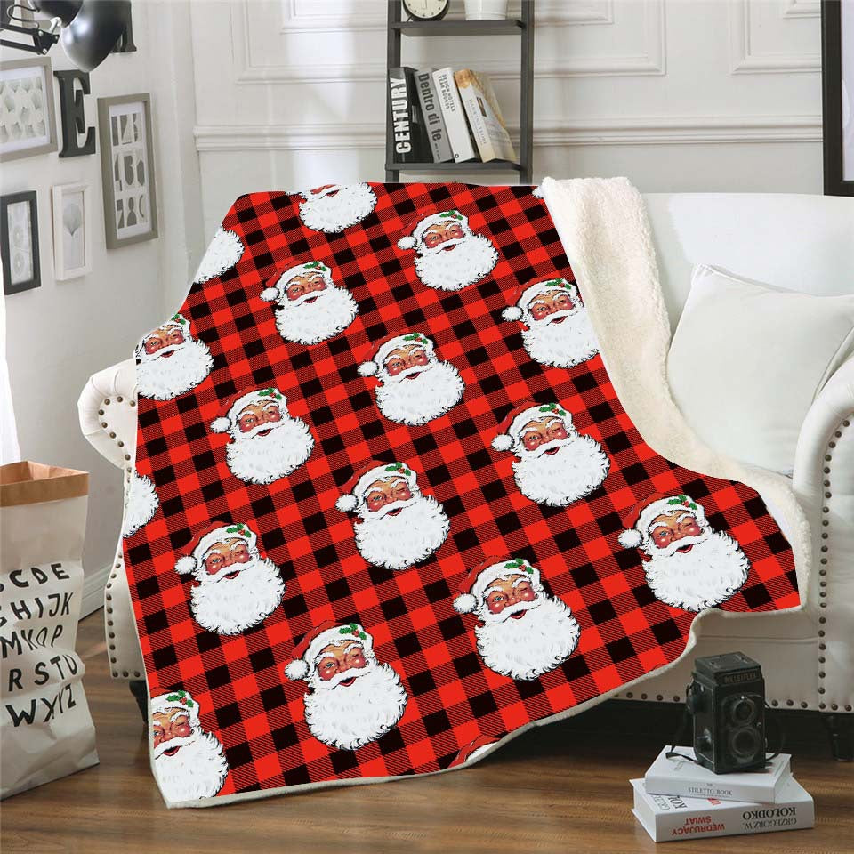 Double Thick Warm Throw Blankets for Christmas-Blankets-17-60*80 inches-Free Shipping at meselling99