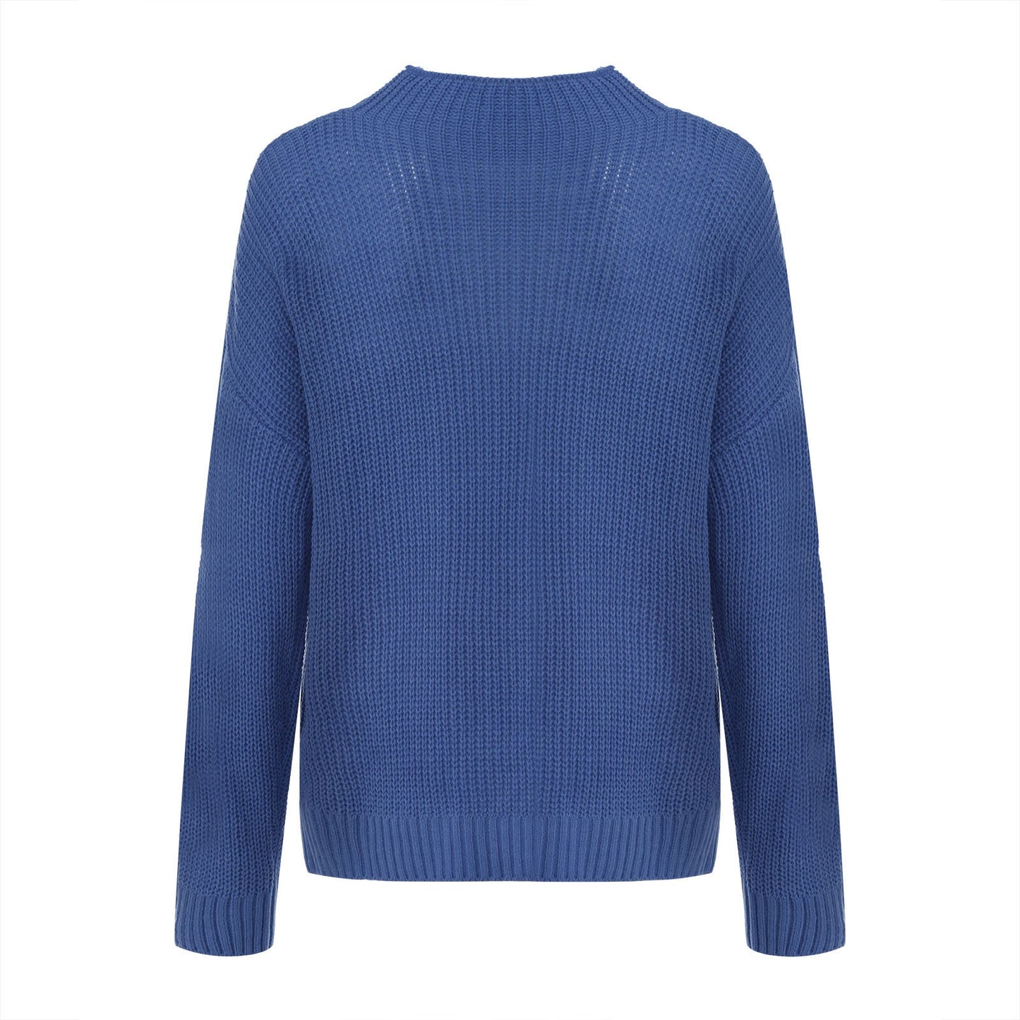 Fashion Women Knitted High Neck Sweaters-Shirts & Tops-Free Shipping at meselling99