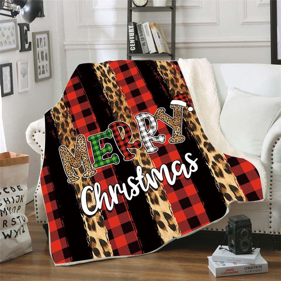 Double Thick Warm Throw Blankets for Christmas-Blankets-10-60*80 inches-Free Shipping at meselling99