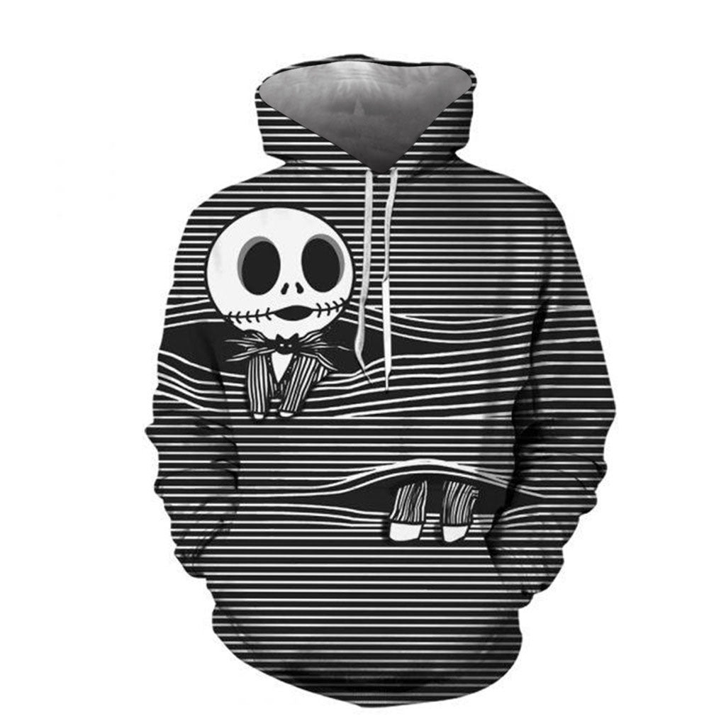 Plus Size Horrible Halloween 3D Print Hoodies-AH604-S-Free Shipping at meselling99
