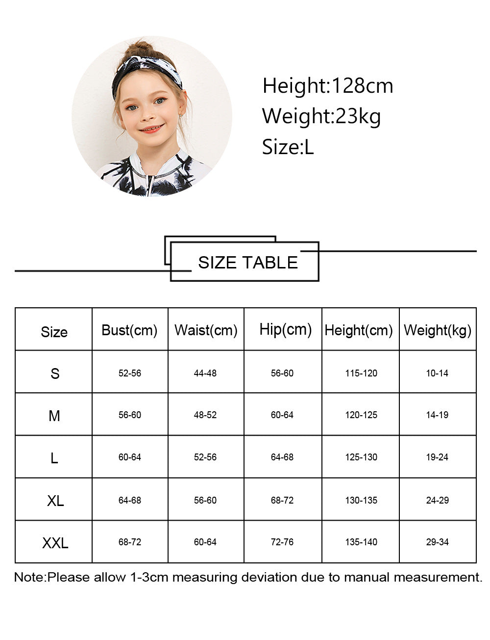 Parent and Child Swimsuit Parent One-piece Surfsuit Diving Suit Long Sleeve Swimwear with Band--Free Shipping at meselling99