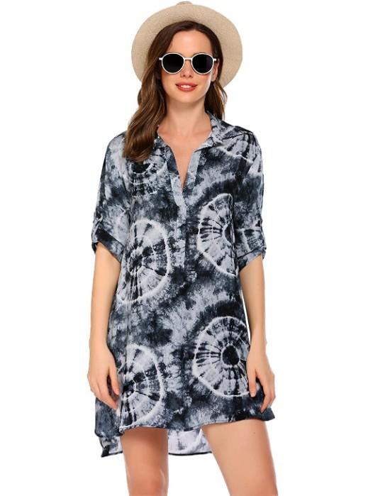 Summer Beach Sun Proof Blouses-2-S-Free Shipping at meselling99