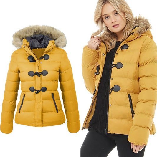 Casual Cotton Women Short Overcoats for Women-Coats & Jackets-Free Shipping at meselling99