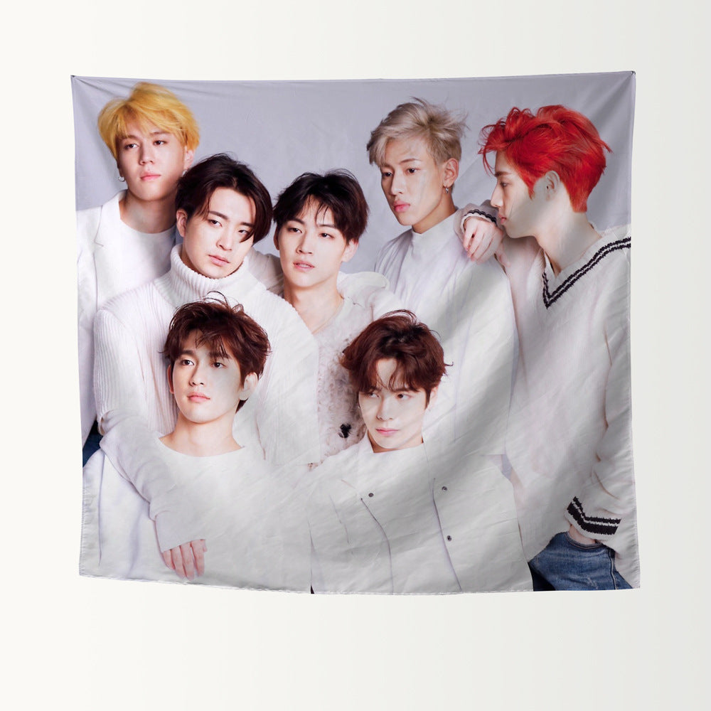 BTS Bullet Proof Youth League Tapestry--Free Shipping at meselling99