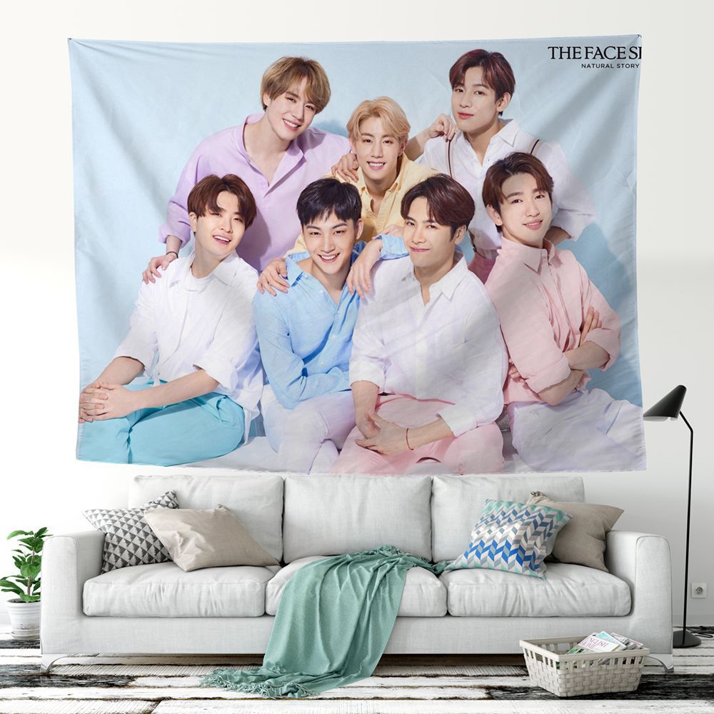 BTS Bullet Proof Youth League Tapestry-bts(28)-75x100cm-Free Shipping at meselling99