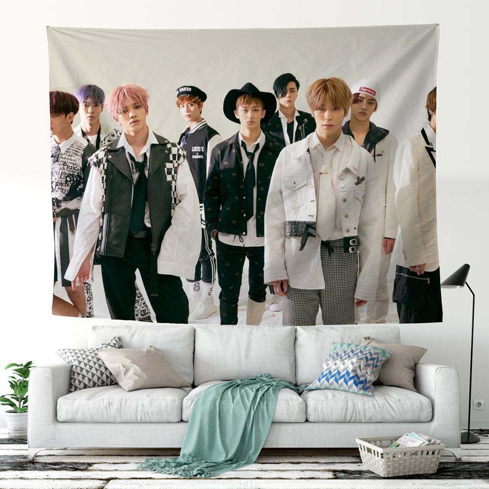 BTS Bullet Proof Youth League Tapestry-bts(62)-75x100cm-Free Shipping at meselling99