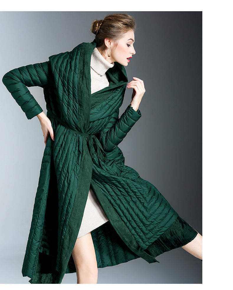 Winter Warm Long Down Overcoats for Women-Underwear-Free Shipping at meselling99