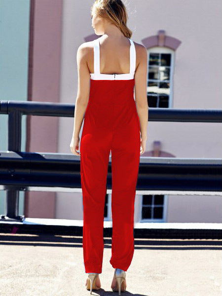 Sexy Backless Slim Waist Women Jumpsuits--Free Shipping at meselling99