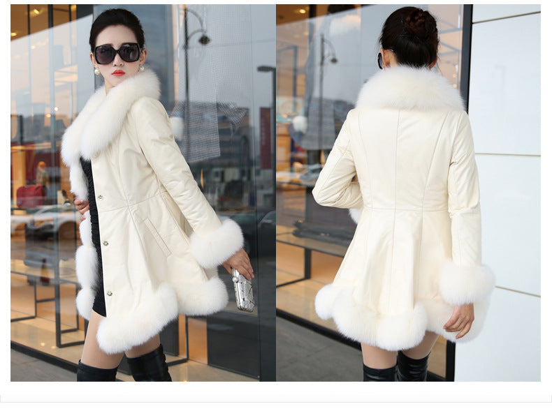 Luxury Designed Artificial Fox Fur Warm Thick for Women-Coats & Jackets-Free Shipping at meselling99