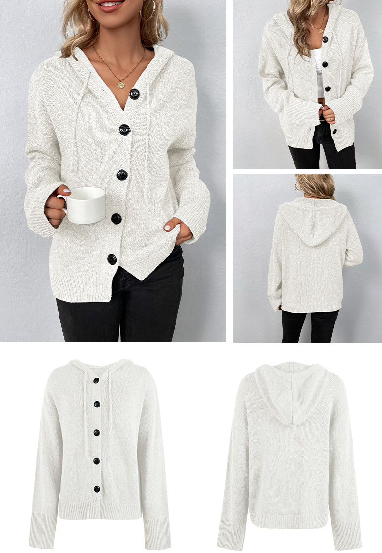 Fashion Drawstring Knitted Cardigan Coats for Women-Coats & Jackets-Free Shipping at meselling99