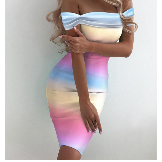 Sexy Off The Shoulder Classy Mini Dresses-Sexy Dresses-Free Shipping at meselling99