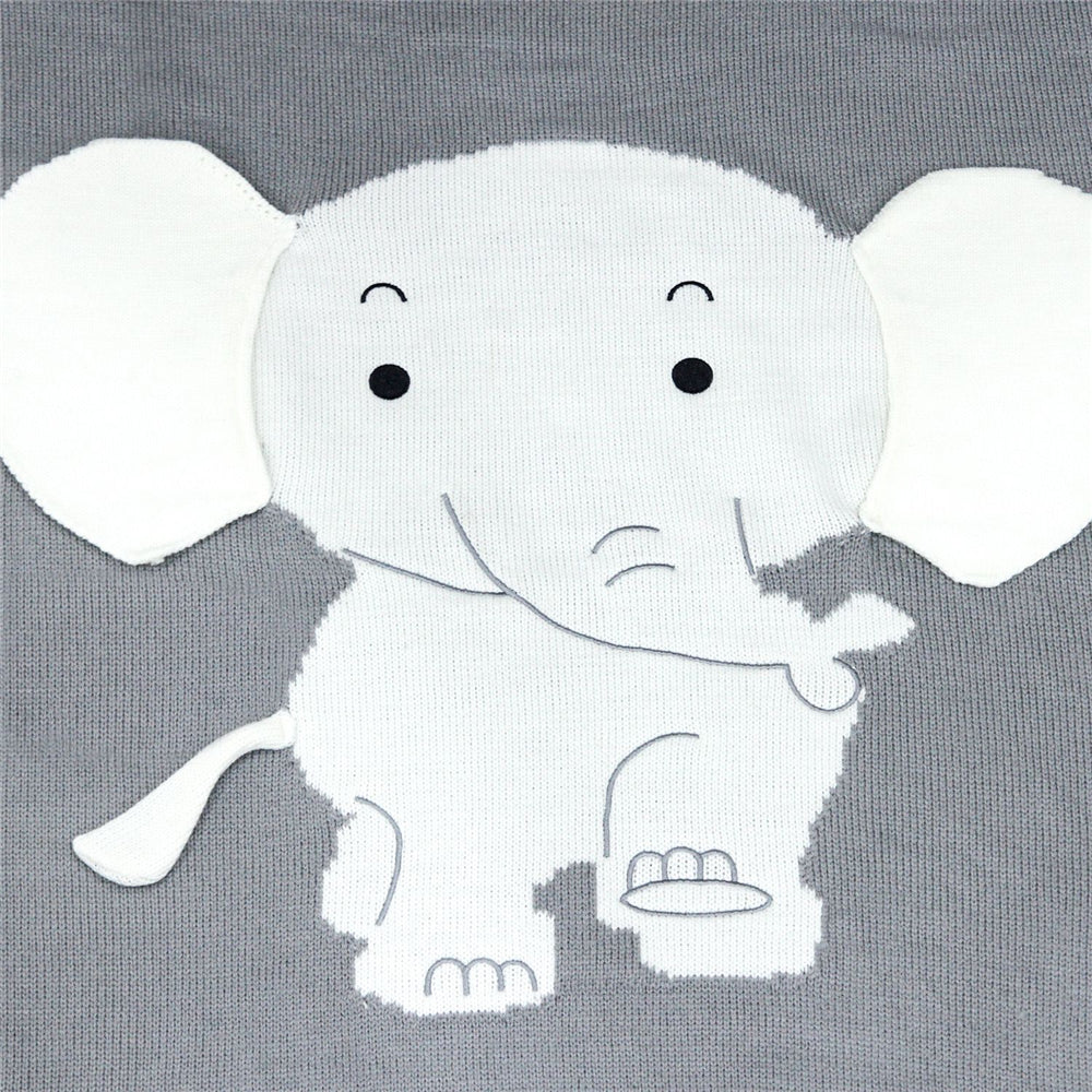70*110cm Newborn Cute Big elephant Ear Blanket--Free Shipping at meselling99