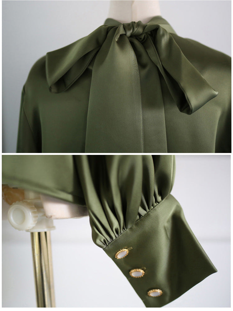 Designed Chiffon Elegant Pullover Women Blouses-Shirts & Tops-Free Shipping at meselling99