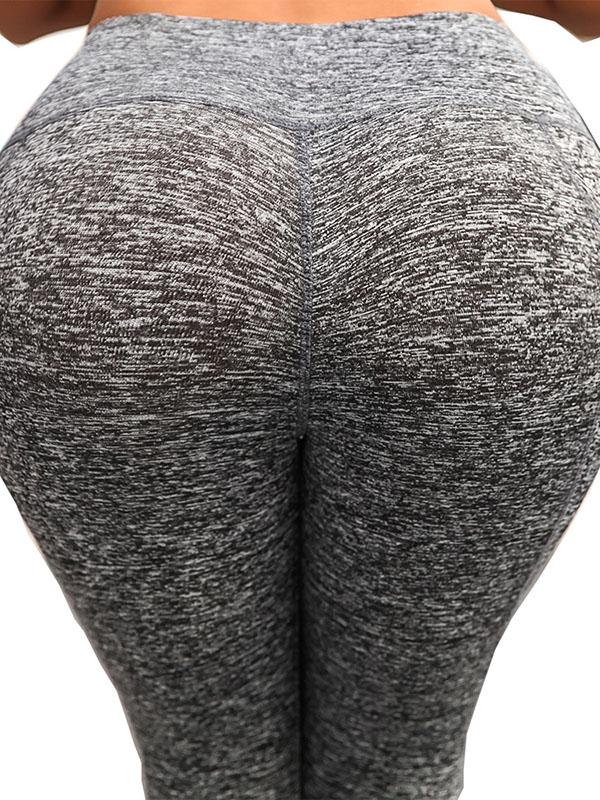 Meselling99 High-waisted Solid Color Yoga Leggings-Leggings-Free Shipping at meselling99