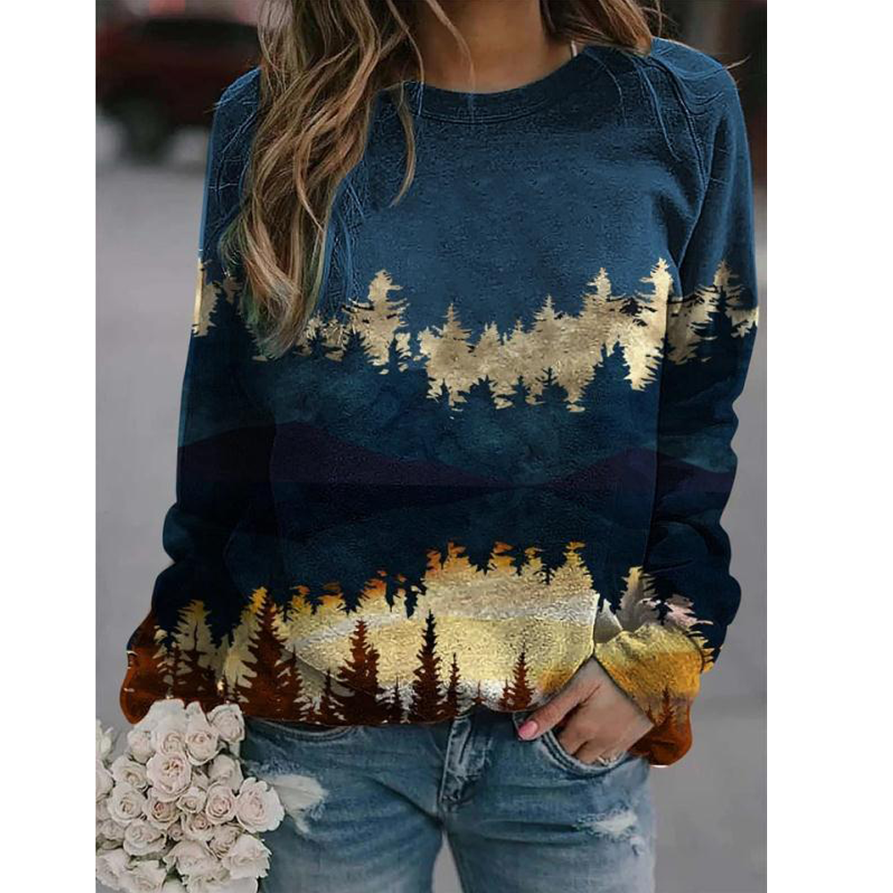 Women Winter Water & Mountain Sweaters-1-S-Free Shipping at meselling99