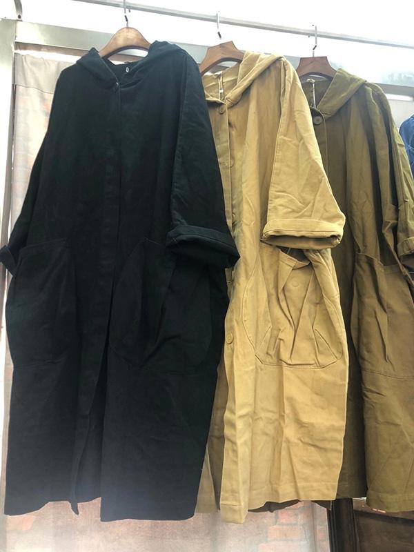 Meselling99 Original Hooded Buttoned Trench Coats-Outwears-Free Shipping at meselling99