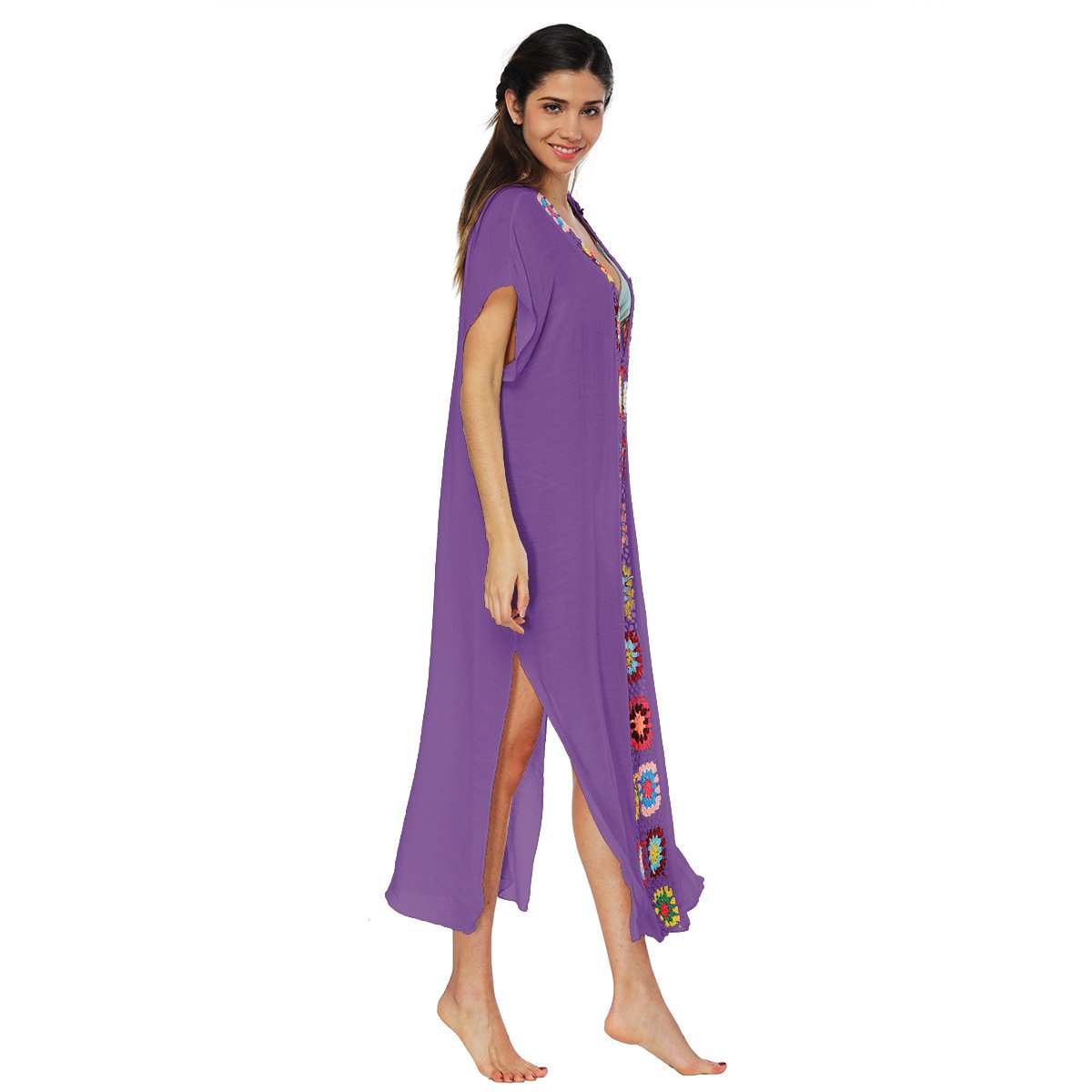 Women Long Summer Beach Cover Ups--Free Shipping at meselling99