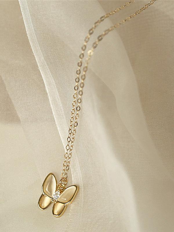 Meselling99 Butterfly Necklace-Necklaces-SAME AS PICTURE-Free Shipping at meselling99