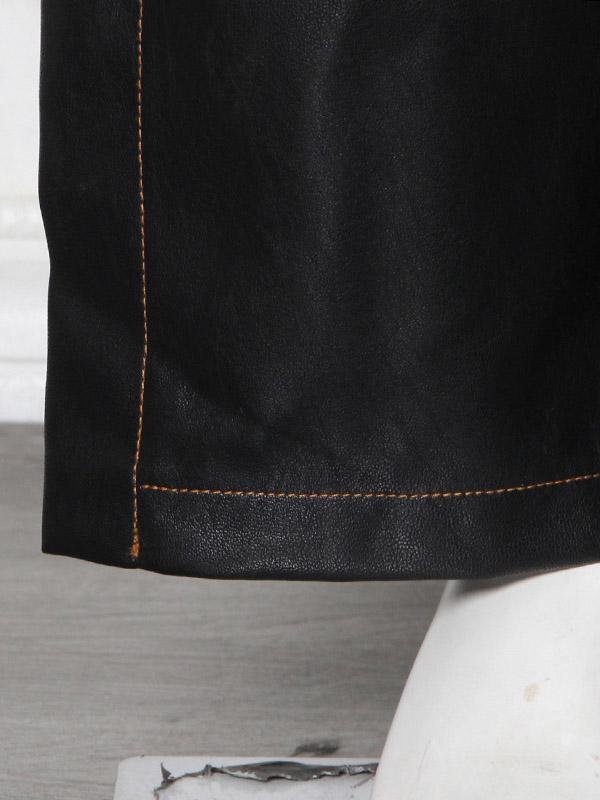 Stylish Black&Khaki Smooth Split-Side Empire Wide Leg Pants-Pants-Free Shipping at meselling99