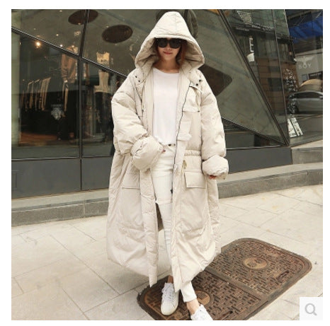 Warm Cotton Plus Sizes Women Long Overcoats-Outerwear-Free Shipping at meselling99