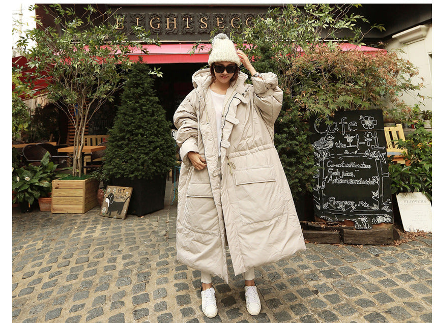 Warm Cotton Plus Sizes Women Long Overcoats-Outerwear-Free Shipping at meselling99
