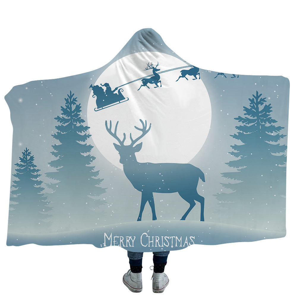 Merry Christmas Magic Hats Throw Blankets-Blankets-8-50*60 inches-Free Shipping at meselling99