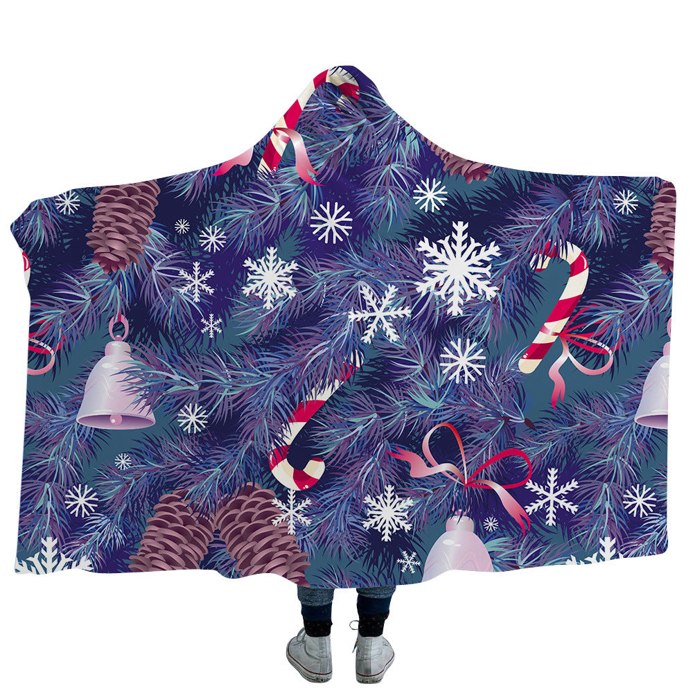 Merry Christmas Magic Hats Throw Blankets-Blankets-23-50*60 inches-Free Shipping at meselling99