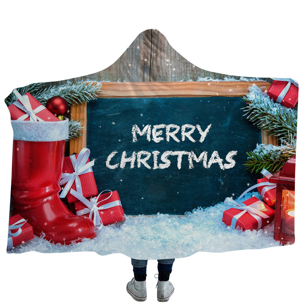 Merry Christmas Magic Hats Throw Blankets-Blankets-26-50*60 inches-Free Shipping at meselling99