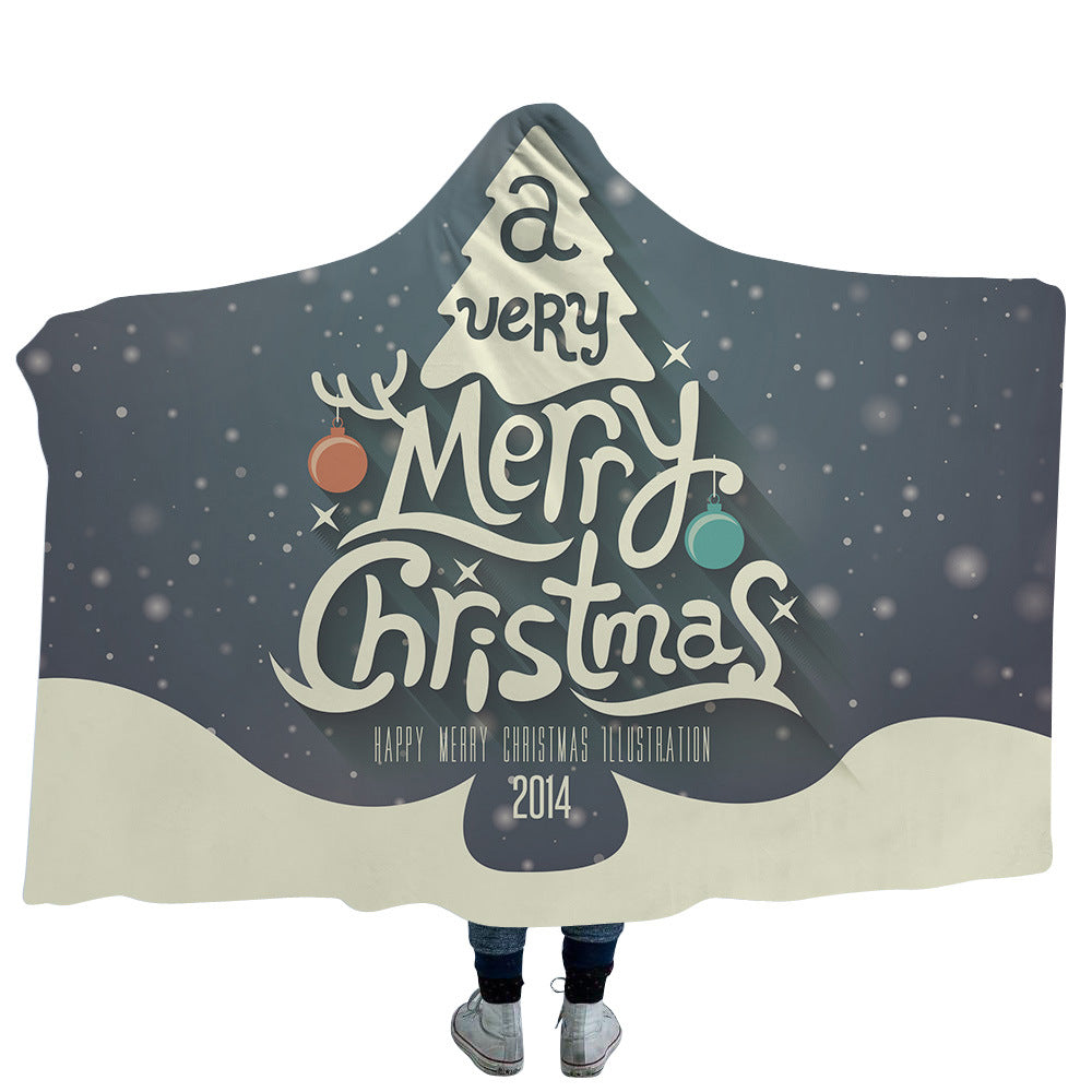 Merry Christmas Magic Hats Throw Blankets-Blankets-1-50*60 inches-Free Shipping at meselling99