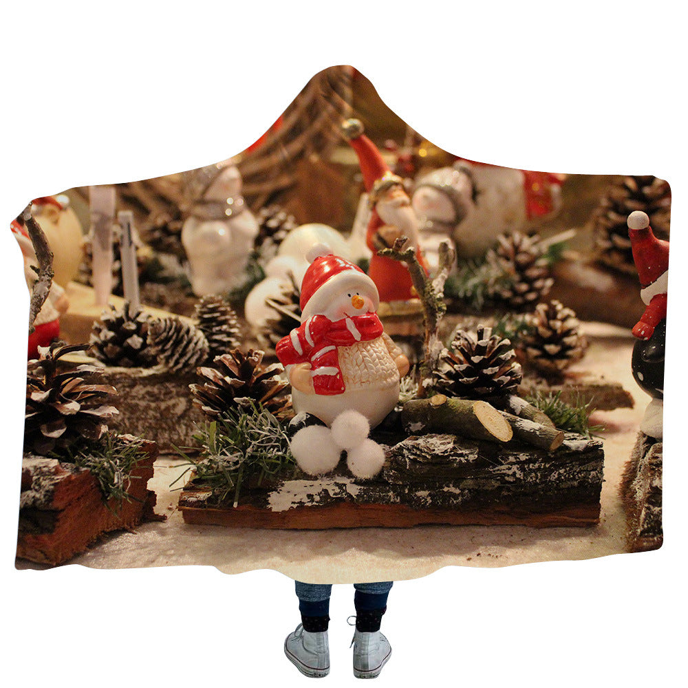 Merry Christmas Magic Hats Throw Blankets-Blankets-2-50*60 inches-Free Shipping at meselling99