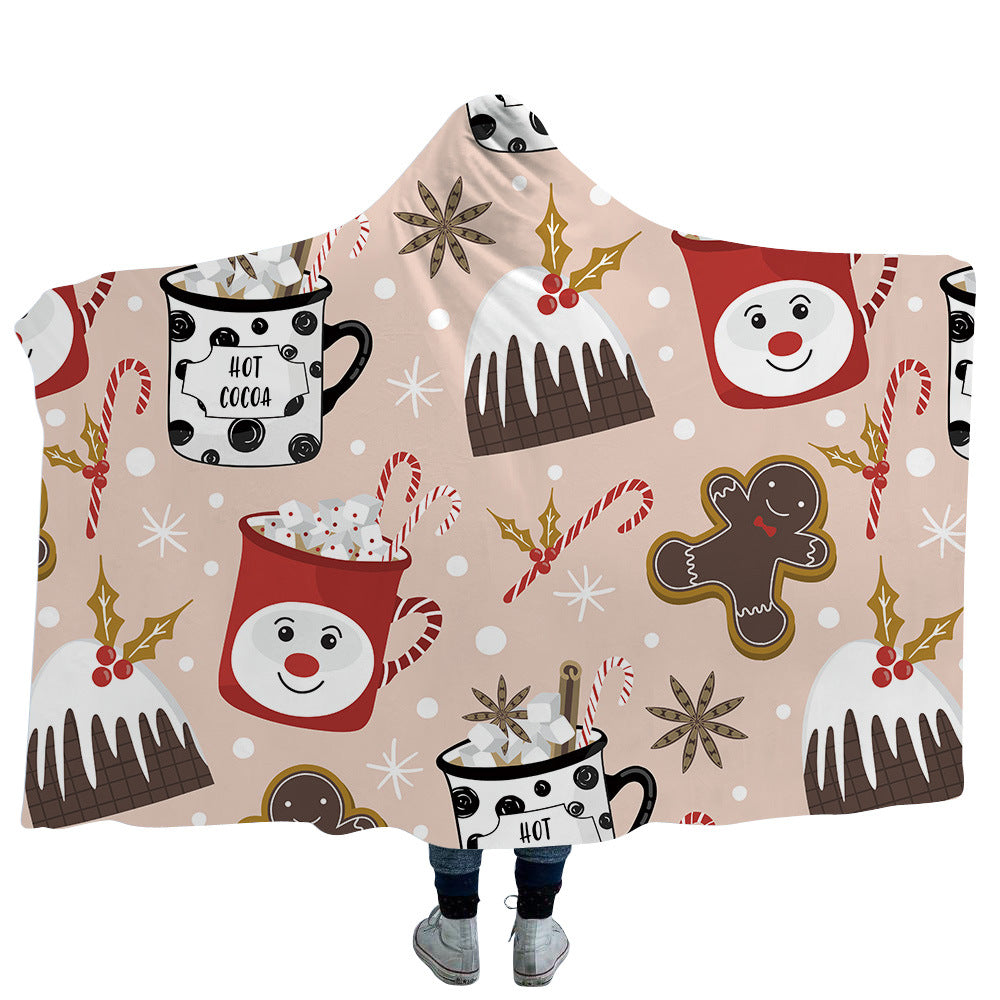 Merry Christmas Magic Hats Throw Blankets-Blankets-15-50*60 inches-Free Shipping at meselling99