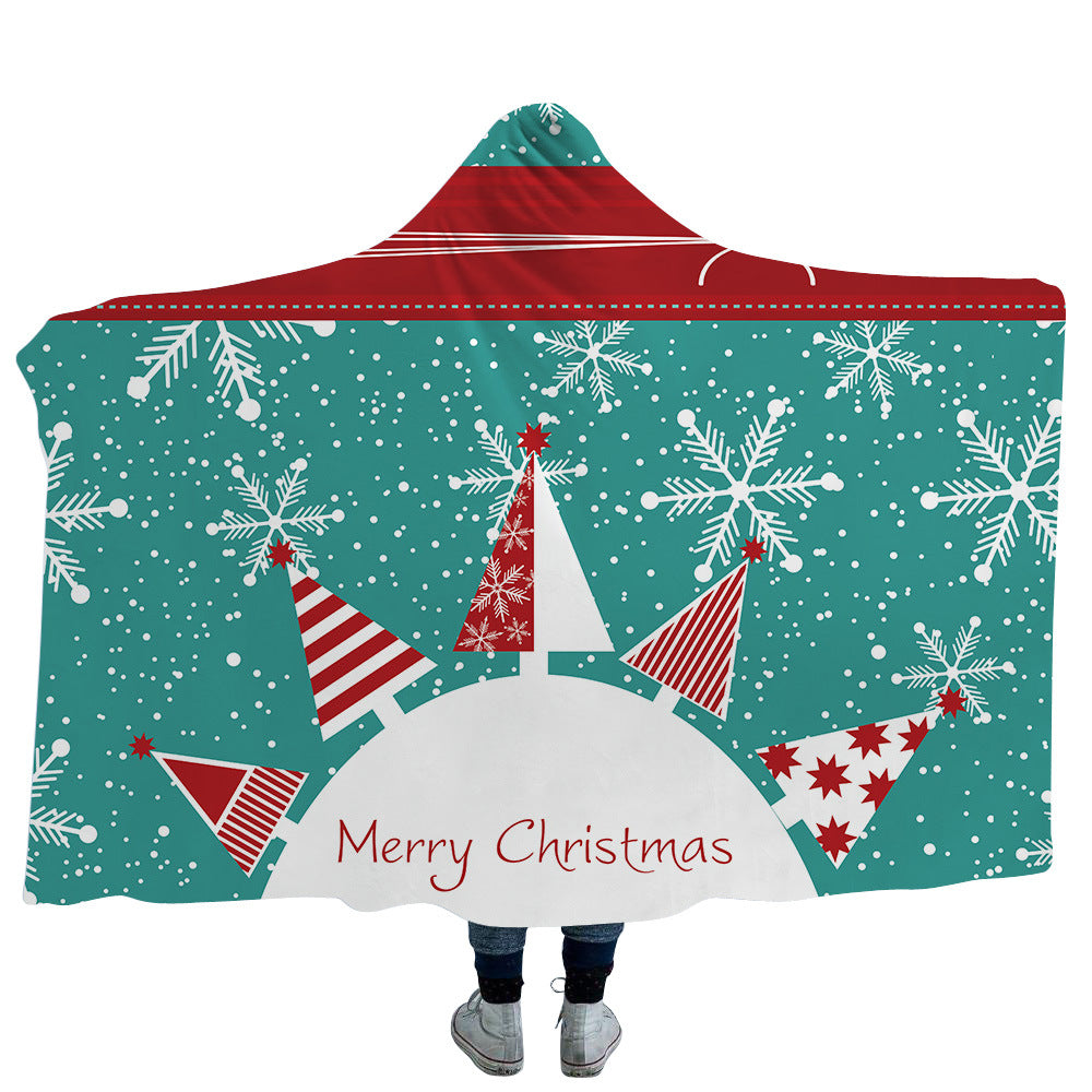 Merry Christmas Magic Hats Throw Blankets-Blankets-17-50*60 inches-Free Shipping at meselling99