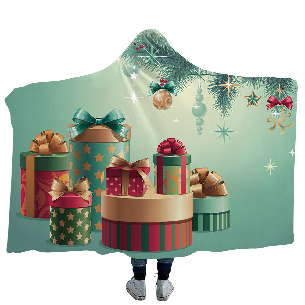 Merry Christmas Magic Hats Throw Blankets-Blankets-22-50*60 inches-Free Shipping at meselling99