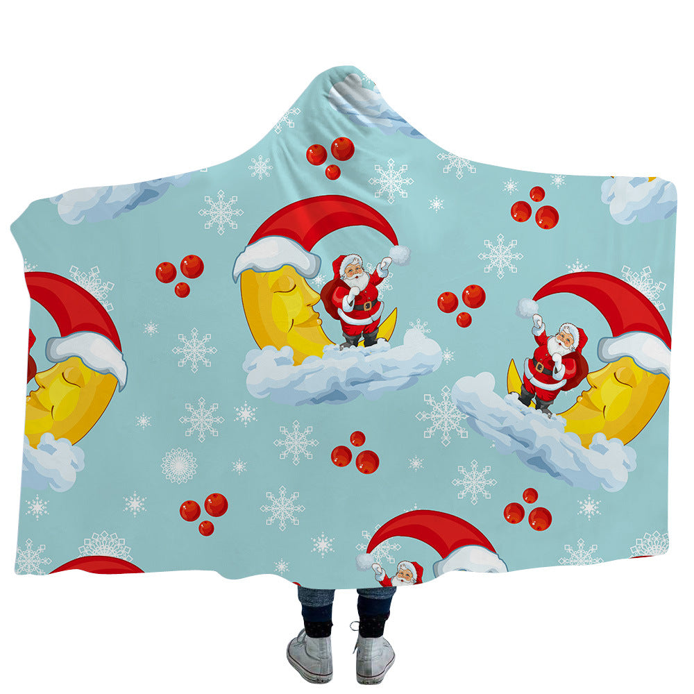 Merry Christmas Magic Hats Throw Blankets-Blankets-19-50*60 inches-Free Shipping at meselling99