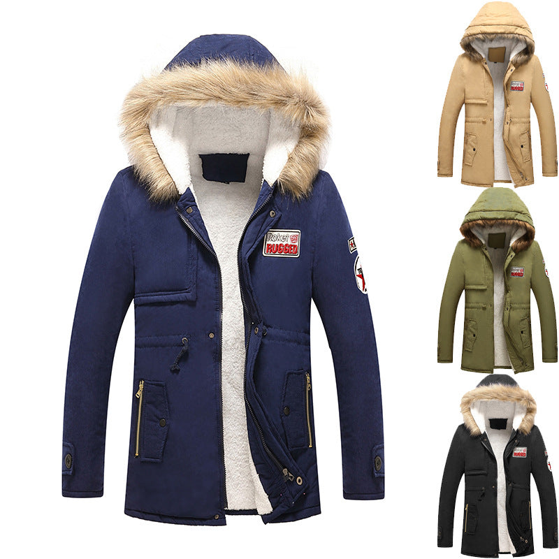 Winter Cotton Hoodies Coats for Men-Coats & Jackets-Free Shipping at meselling99