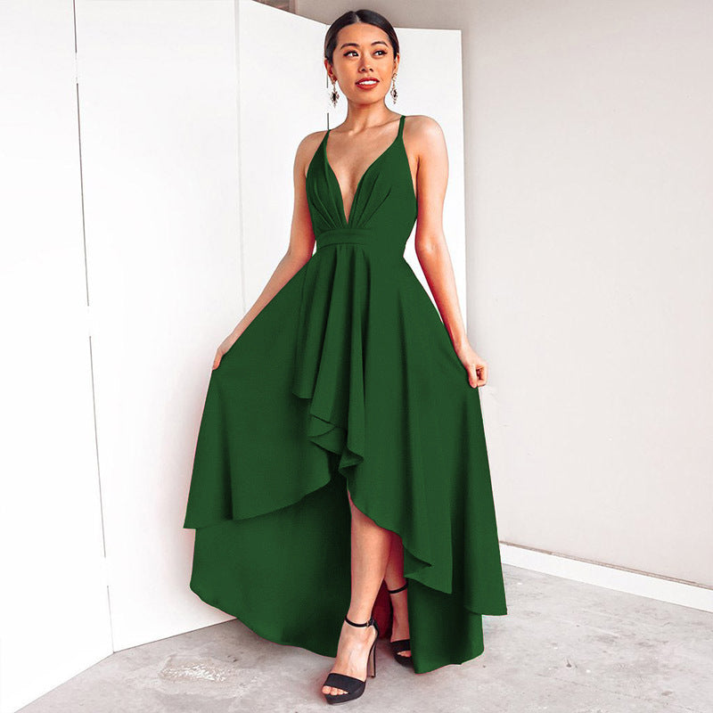 Sexy Backless Bandage Party Dresses for Women-Dresses-Green-S-Free Shipping at meselling99