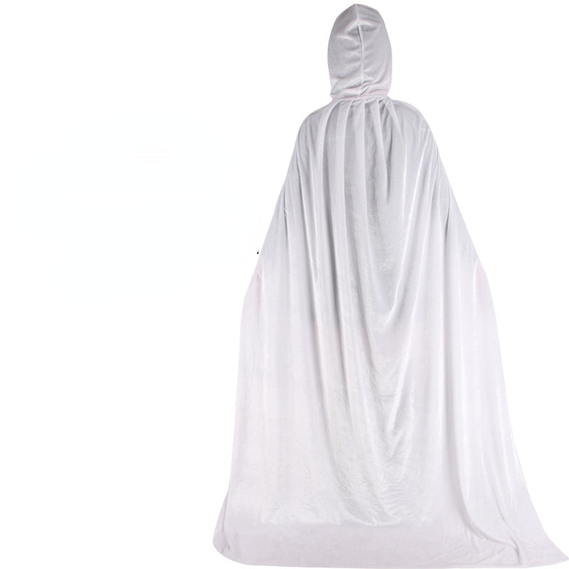 Halloween Cosplay Costuem Witch Party Capes-Costume Capes-White-70CM-Free Shipping at meselling99