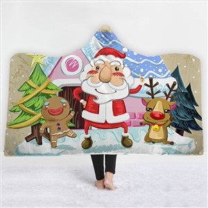 Merry Christmas Magic Hats Throw Blankets-Blankets-28-50*60 inches-Free Shipping at meselling99
