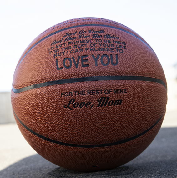 Meselling99 Dad to Son - U Will Never Lose-basketball-Deflated Basketball-Free Shipping at meselling99