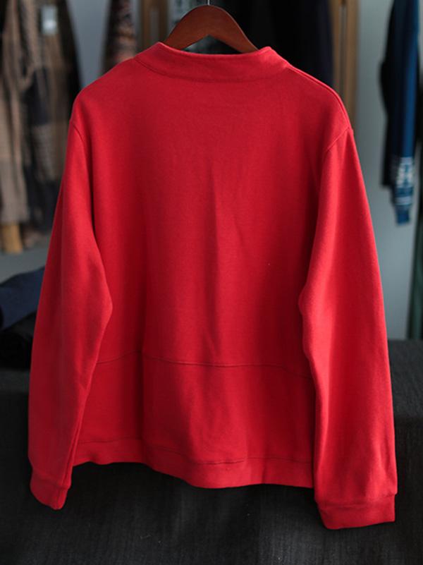 Meselling99 Personality Solid Zipper Round-Neck Sweatshirts-Sweatshirts-Free Shipping at meselling99