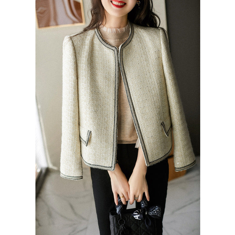 Elegant Luxury Short Coats for Women-Coats & Jackets-The same as picture-S-Free Shipping at meselling99